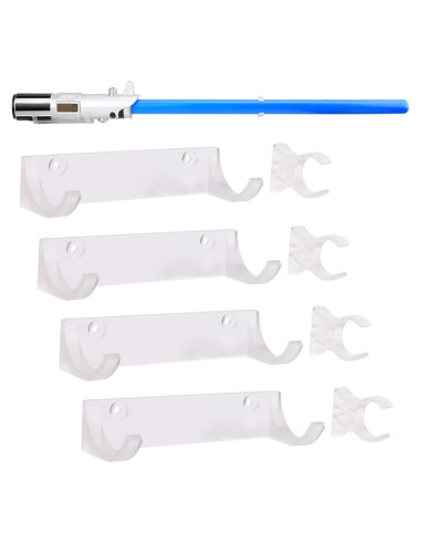 Soporte de Montaje en Pared LEKUSHA para Sable de Luz - 4 Piezas