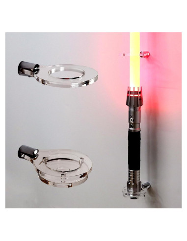 Soporte de sable de luz WANLIAN acrílico transparente 1 agujero