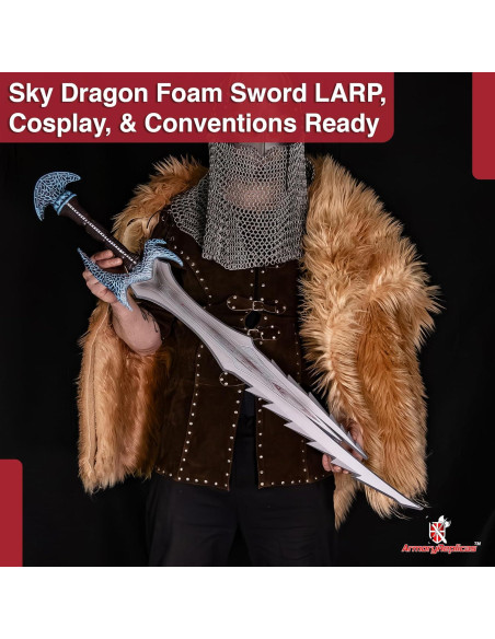 Daga de Espuma Réplicas de Armory Guerrero Dremona 104,77 cm