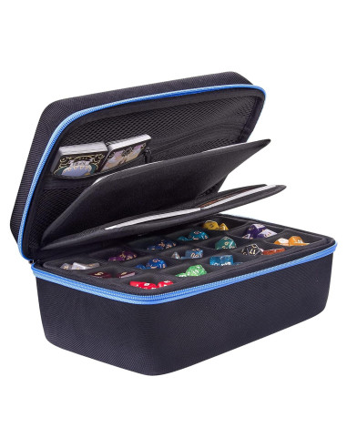 Caja de Almacenamiento de Dados SIQUK Azul Gran Capacidad