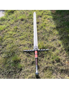 Espada Grande Medieval LOOYAR 47.2" PU Cruzado Caballero 2
