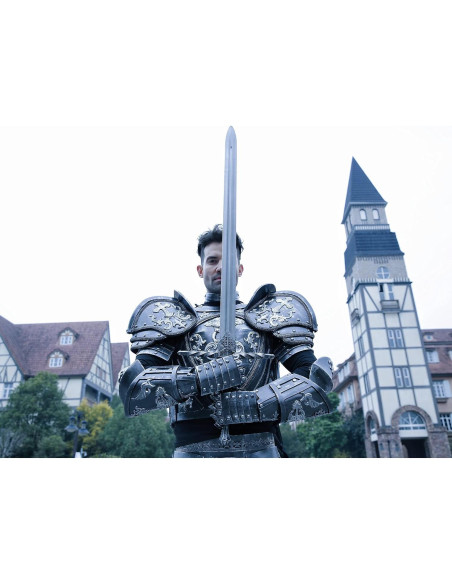 Espada Grande Medieval LOOYAR 47.2" PU Cruzado Caballero