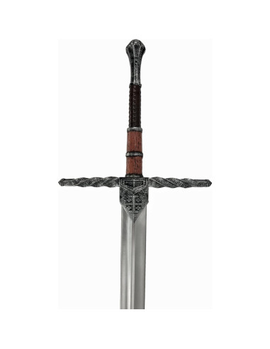 Espada Grande Medieval LOOYAR 47.2" PU Cruzado Caballero