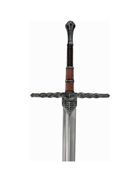 Espada Grande Medieval LOOYAR 47.2" PU Cruzado Caballero