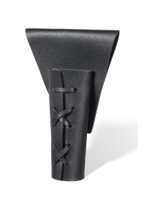 Funda de Daga Medieval de Cuero Psyqtsuary Ajustable Negra