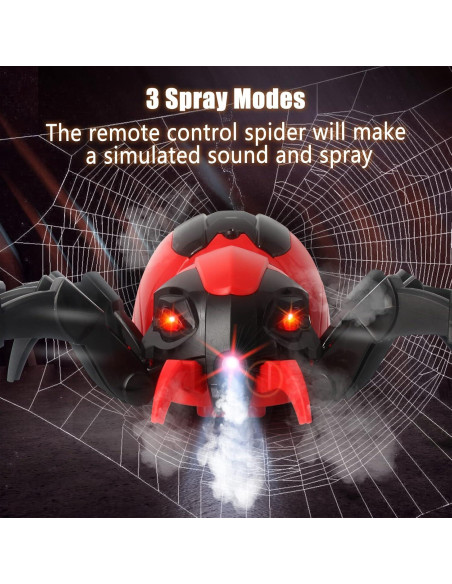 Araña RC Control Remoto Sumsync - Efectos LED y Musicales