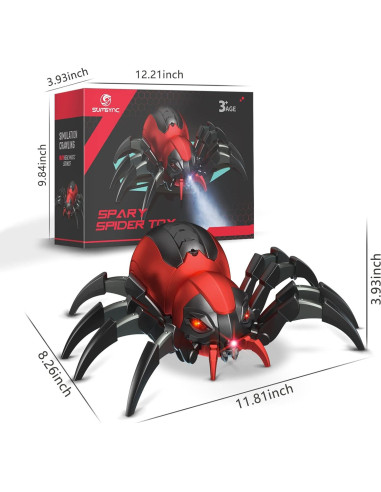 Araña RC Control Remoto Sumsync - Efectos LED y Musicales