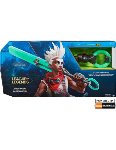 Bate de Ekko Premium League of Legends 1.13 kg 3.1 m Luces Sonidos