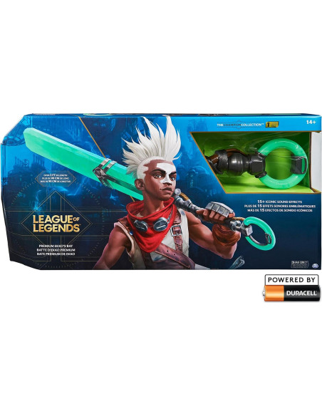 Bate de Ekko Premium League of Legends 1.13 kg 3.1 m Luces Sonidos