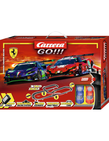 Pista de Carreras Carrera GO!!! Ferrari 1:43 con 2 Coches Pista de Carreras Carrera GO!!! Ferrari 1:43 con 2 Coches