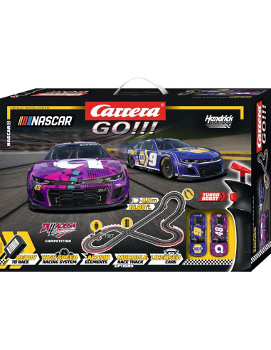 Pista de Carreras Carrera GO!!! NASCAR Talladega 6,10 m