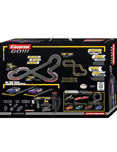 Pista de Carreras Carrera GO!!! NASCAR Talladega 6,10 m