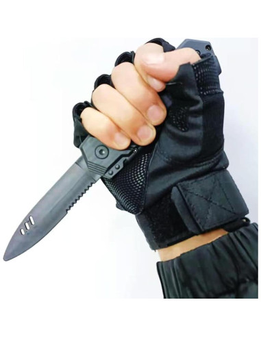 4 Cuchillos Falsos Retráctiles Sujosa para Halloween