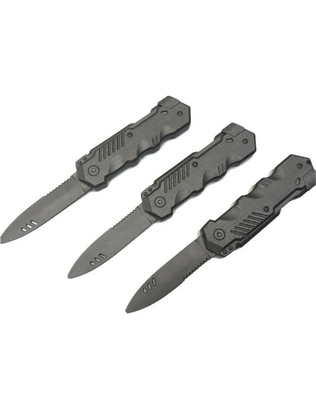 4 Cuchillos Falsos Retráctiles Sujosa para Halloween