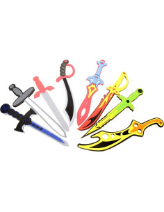 Conjunto de 8 Espadas de Espuma PowerTRC para Niños 2
