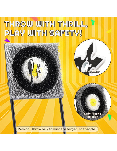 Juego de Lanzamiento de Hachas A11N | Metal Resistente, 6 Hachas