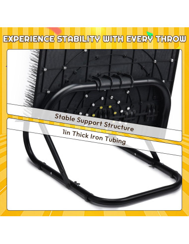 Juego de Lanzamiento de Hachas A11N | Metal Resistente, 6 Hachas