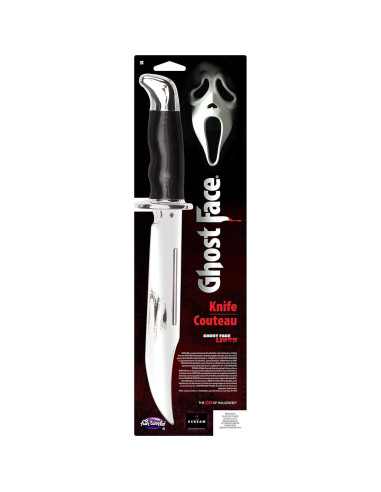 Cuchillo Bowie de Disfraz Ghost Face - Fun World
