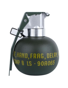Juguete de Granada de Airsoft Disratw M67 Verde 8.4x6.9cm