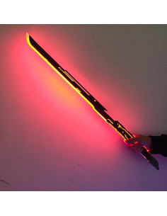 Espada LED de Cosplay Futuro IUUBVV 79,94 cm Rojo 2