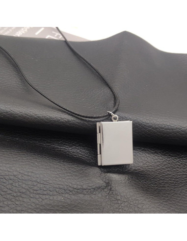 Collar JinYu Aoi Todo Plata Cuadrado con 10 Pegatinas