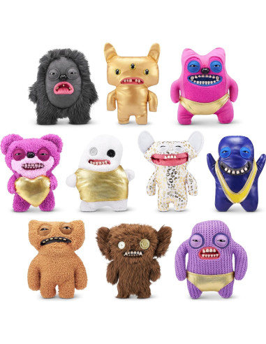 Fugglers de Oro ZURU Monstruo Feo 22.86 cm Peluche Coleccionable