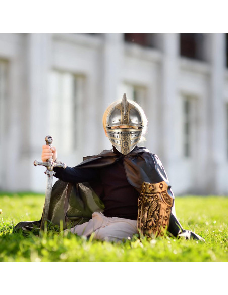 18 Máscaras de Caballero Medieval Zhanmai para Fiesta y Cosplay