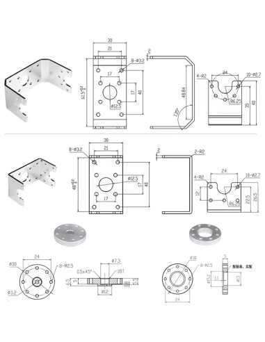 Servo Digital Wishiot RDS5160 60 kg Torque 270 Grados