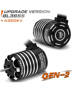 Motor sin escobillas GOUPRC BL3655 4300KV ESC 60A RC 1/10 1/12 2