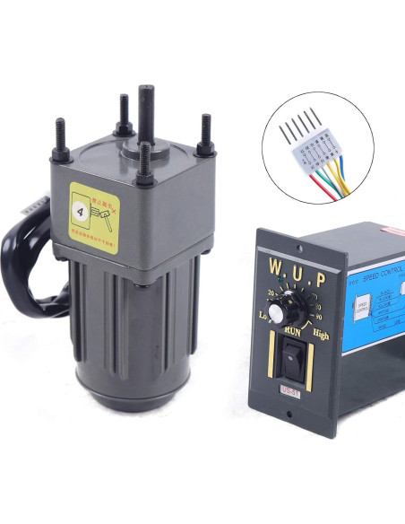 Motor Reductor Gdrasuya10 6W 110V 135RPM Ajustable