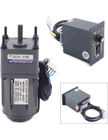 Motor Reductor Gdrasuya10 6W 110V 135RPM Ajustable