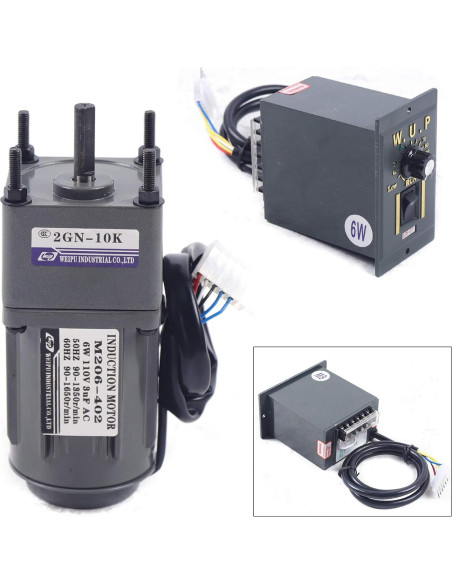 Motor Reductor Gdrasuya10 6W 110V 135RPM Ajustable