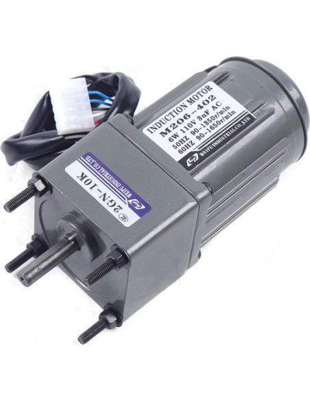 Motor Reductor Gdrasuya10 6W 110V 135RPM Ajustable