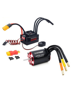 Motor Brushless Surpass 3650 4350KV + ESC 60A para RC 1/10