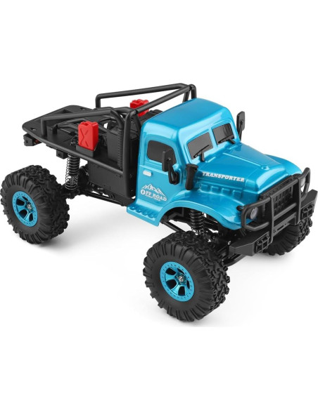 Coche RC Eléctrico 4WD Actualia Escala 1:18 Todo Terreno