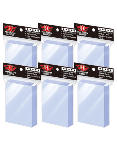 Fundas para Tarjetas Homthy 600 PCS Plástico Transparente
