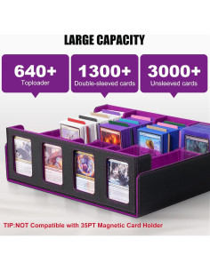 Caja de Almacenamiento Kabinka para 2400 Cartas Coleccionables 2