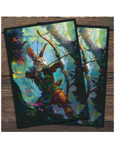 Mangas para Cartas Digital Sorcery Rabbit Archer 100 Unidades 2