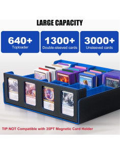 Caja de Almacenamiento Kabinka para 2400 Cartas TCG 2