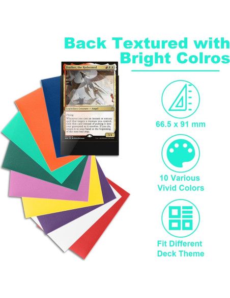 Mangas para Cartas Fabmaker Verde Menta 200 Unidades