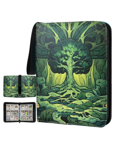 Carpeta de cartas coleccionables EYEGLEAM 720 cartas Verde