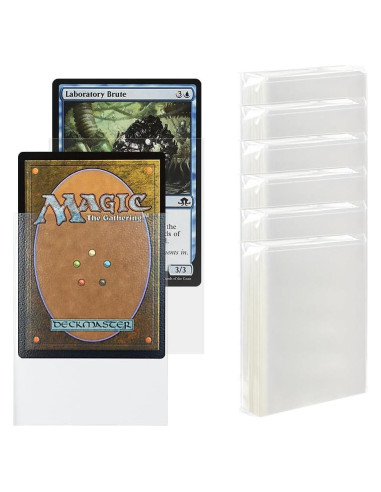 300 Fundas de Cartas MTG Katomula Transparentes Resistentes