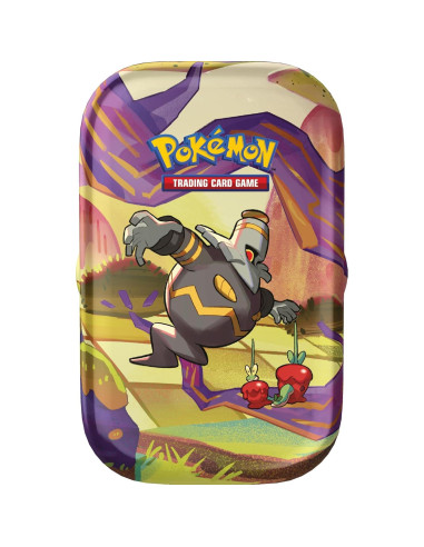 Mini Lata Pokémon Dusknoir con 2 Paquetes de Refuerzo