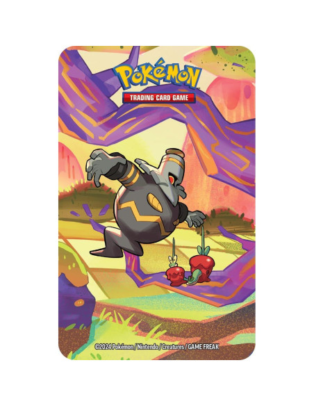 Mini Lata Pokémon Dusknoir con 2 Paquetes de Refuerzo