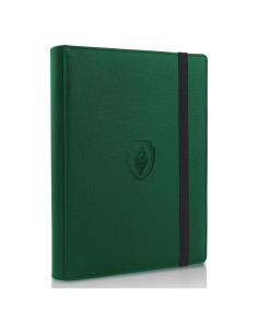 Carpeta de Tarjetas Fabmaker 360 Bolsillos Verde Oscuro