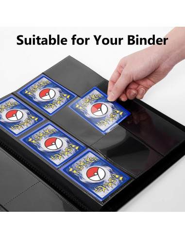 120 Fundas para Cartas Fabmaker 66x91mm Mate