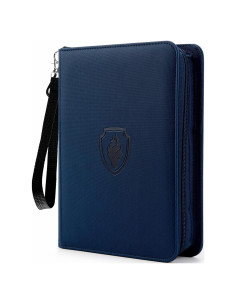 Carpeta de Cartas Fabmaker 320 Cartas Azul Marino