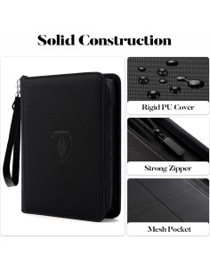 Carpeta de Cartas Fabmaker 320 Cartas Azul Marino 2