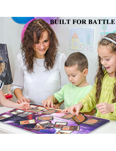 Tapete de Juego MTG Cyaboyibo Dinosaurios 60x35 cm con Bolsa