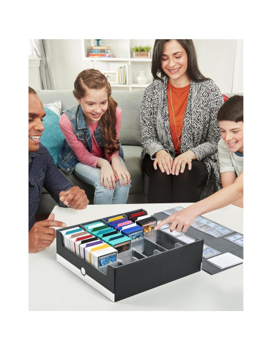 Caja de Almacenamiento de Cartas ZLCA 3000+ Azul y Blanco